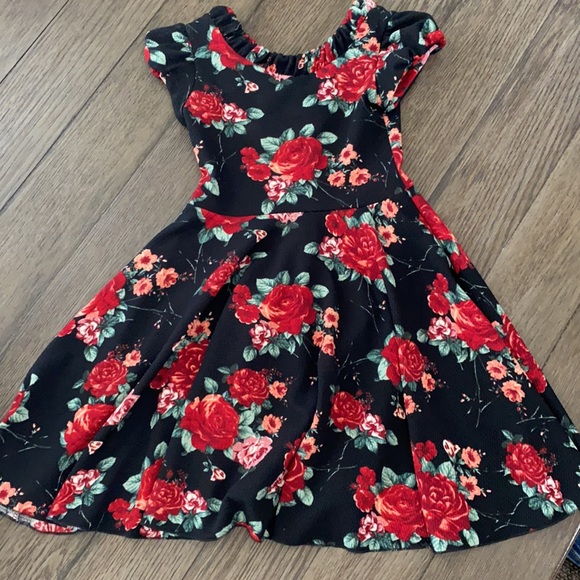 Girls floral dress - Picture 4 of 4